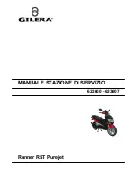 Gilera Runner RST Purejet Service Manual preview