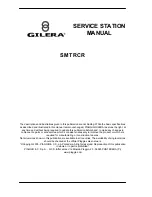 Preview for 2 page of Gilera SMT RCR 633793 Service Station Manual