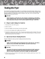 Preview for 23 page of GILES Chester Fried CF 400 Operation And Service Manual