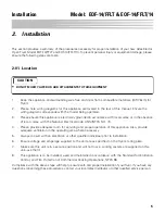 Preview for 15 page of GILES EOF-14/FFLT Operation & Service Manual