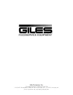 Preview for 98 page of GILES EOF-14/FFLT Operation & Service Manual