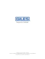 Preview for 128 page of GILES EOF Series Operation & Service Manual