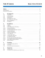 Preview for 5 page of GILES FSH-2 Operation & Service Manual