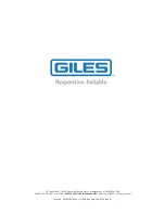 Preview for 66 page of GILES FSH-2 Operation & Service Manual