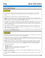 Preview for 9 page of GILES FSH-5 Operation & Service Manual