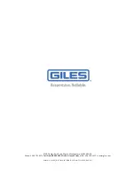 Preview for 70 page of GILES FSH-5 Operation & Service Manual