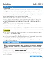 Preview for 15 page of GILES FSH-6 Operation & Service Manual