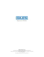 Предварительный просмотр 140 страницы GILES GBF-2-GVH Series Operation & Service Manual