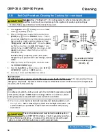 Preview for 70 page of GILES GBF-35 Operation & Service Manual