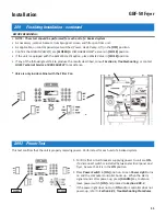 Предварительный просмотр 21 страницы GILES GBF-50 Operation & Service Manual