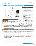 Предварительный просмотр 69 страницы GILES GBF-50 Operation & Service Manual