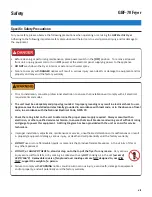 Preview for 9 page of GILES GBF-70 Operation & Service Manual