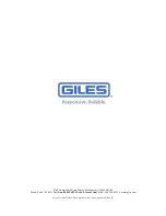 Предварительный просмотр 68 страницы GILES GVH-C Operation & Service Manual