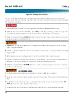 Preview for 8 page of GILES OVH-10-C Operation & Service Manual