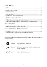 Preview for 2 page of GILGEN FDC-E Operator'S Manual