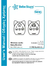 Preview for 1 page of Gilis Bebe Stars 9503 User Manual