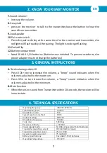 Preview for 7 page of Gilis Bebe Stars 9503 User Manual