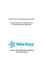 Preview for 16 page of Gilis Bebe Stars Cappuccino 460-12 User Manual