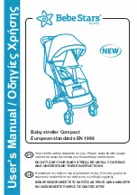 Preview for 1 page of Gilis Bebe Stars Compact Bebe Stars Compact User Manual