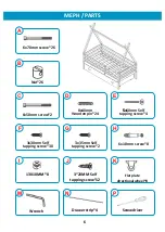 Предварительный просмотр 6 страницы Gilis Bebe Stars Galaxy 438-05 User Manual