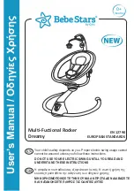 Preview for 1 page of Gilis Bebe Stars Multi-Fuctional Rocker Dreamy User Manual