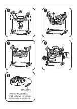 Предварительный просмотр 6 страницы Gilis Bebe Stars Play Center 4103 User Manual