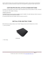 Preview for 5 page of Gill Electronics Teslink WPT503CM Installation Information