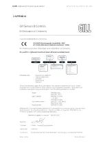 Предварительный просмотр 20 страницы Gill 4223 User Manual