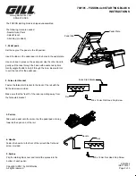 Preview for 2 page of Gill 730181 Instructions