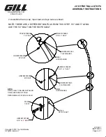 Предварительный просмотр 4 страницы Gill 739120 Assembly Instructions Manual