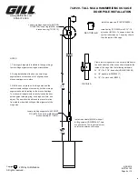 Предварительный просмотр 8 страницы Gill 742120 Instructions Manual