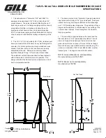 Предварительный просмотр 2 страницы Gill 742125 Manual