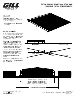 Gill 881018 Assembly Instructions Manual preview