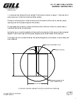 Preview for 2 page of Gill 907390-20 Assembly Instructions Manual