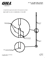 Preview for 3 page of Gill 907390-40 Assembly Instructions Manual