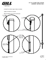 Предварительный просмотр 6 страницы Gill 907390-40 Assembly Instructions Manual