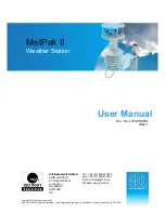 Preview for 1 page of Gill MetPak II User Manual