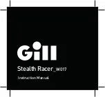 Предварительный просмотр 1 страницы Gill Stealth Racer Instruction Manual