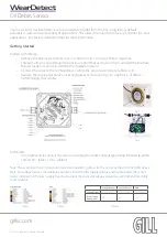 Предварительный просмотр 3 страницы Gill WearDetect 4212-PK-145 Quick Start Manual