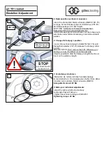 Preview for 15 page of gilles.tooling u2-Y01 Owner'S Manual