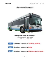 GILLIG LOW FLOOR Service Manual предпросмотр