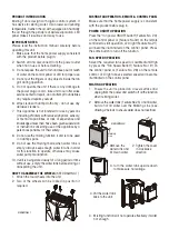 Preview for 3 page of GILMAN Cellini CMF75S Instruction Manual