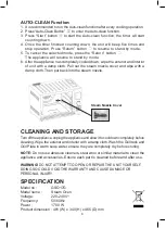 Предварительный просмотр 8 страницы GILMAN gemeni GSO17G Manual