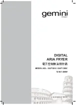 Предварительный просмотр 1 страницы GILMAN gemini GAF1300 Manual