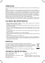 Preview for 6 page of GILMAN gemini GEB12W Manual