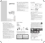 Preview for 1 page of GILMAN gemini GUC30BMTS Quick Start Manual