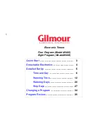 Preview for 1 page of Gilmour 9400 Manual