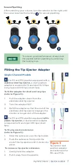 Preview for 7 page of Gilson MyPipetman P10 Quick Manual