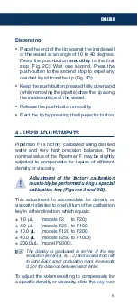 Preview for 5 page of Gilson PIPETMAN F Series Manual