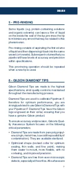 Preview for 7 page of Gilson PIPETMAN F Series Manual